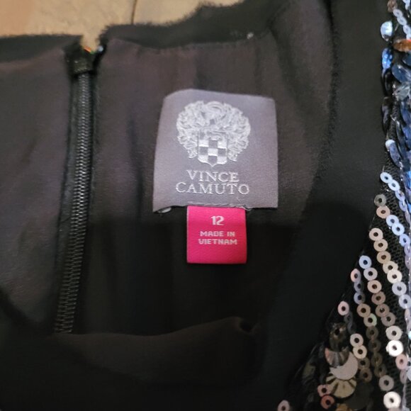 Vince Camuto Women's Sequin Cocktail Dress - Picture 3 of 3